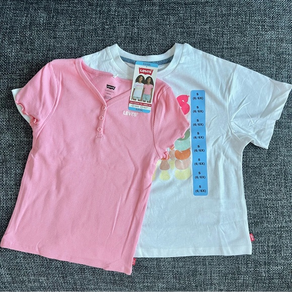 Levi's Other - NWT Levi's Girls 2-Pack Graphic Tee